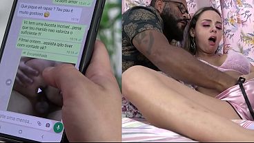 Descobri que meu namorado me traía, então dei pro meu padrasto